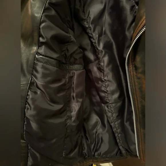 Leather Jacket - Biker Ribbles - Picture 8 of 14